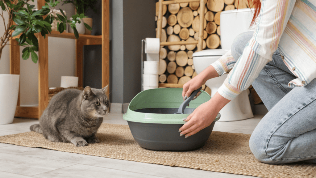 cat litter box